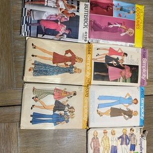 Vintage sewing patterns